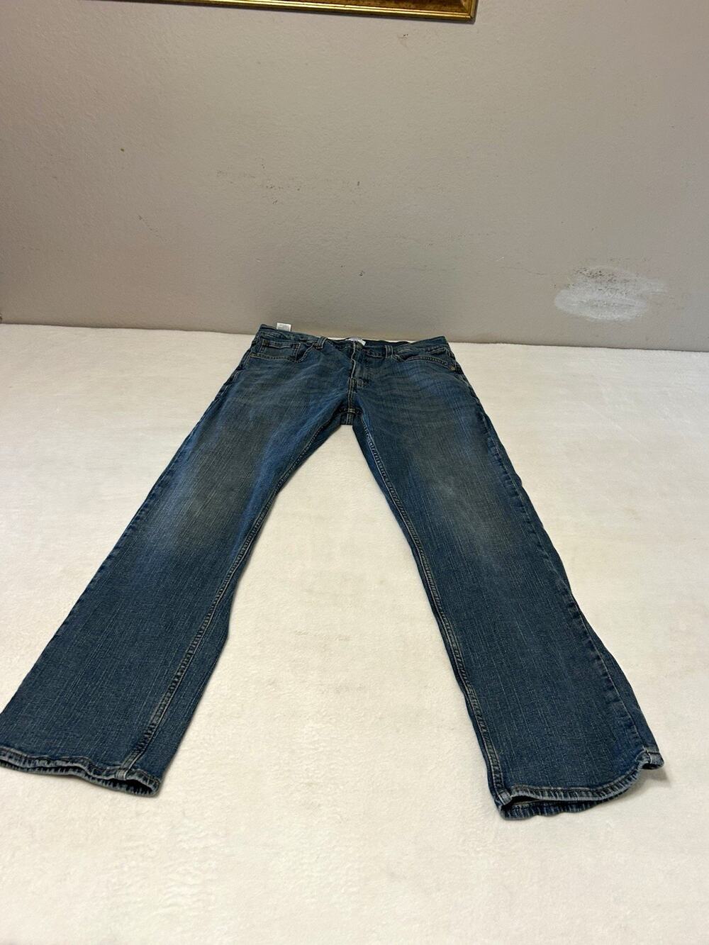 Denizen from Levi's 285 Relaxed Fit Men's Jeans W34 L32 Medium Wash Stretch
